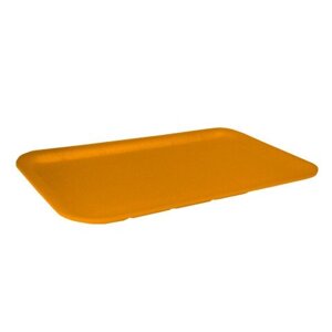Лотокиз вспененного полистирола для ручной упаковки оранжевые D-11 225х135х10 450шт/уп