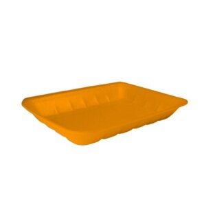 Лотокиз вспененного полистирола для ручной упаковки оранжевые Е-30 290х210х30 240шт/уп