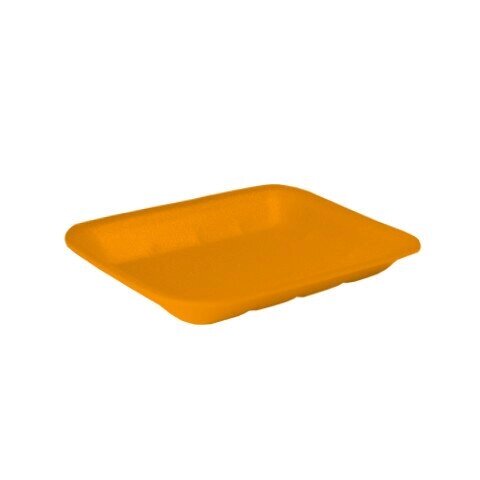 Лотокиз вспененного полистирола  для ручной упаковки оранжевые  K-20 135х135х20 Б 1000шт/уп от компании Арсенал ОПТ - фото 1