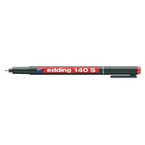 Маркер для пленок и глянцевых поверхностей Edding E-140/2 S красный (толщина линии 0.3 мм)