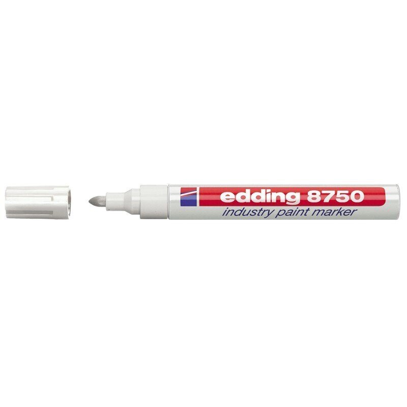 Маркер для промышленной графики Edding E-8750/49 белый (толщина линии 2-4 мм) от компании Арсенал ОПТ - фото 1