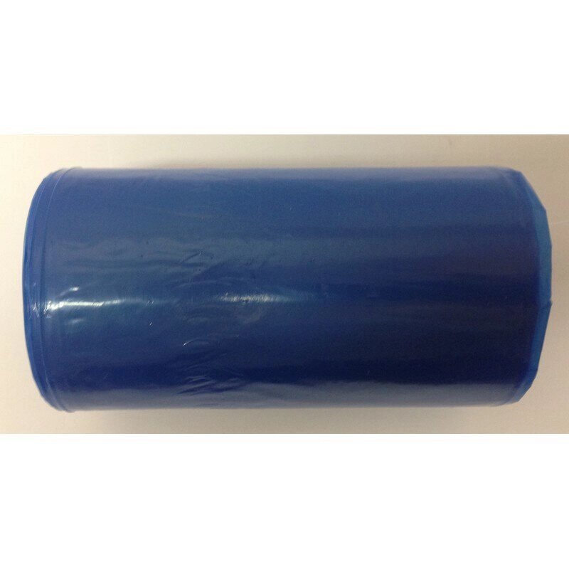 Мешки для мусора на 60 литров ПИК синие (25 мкм, в рулоне 30 штук 60x70 см) от компании Арсенал ОПТ - фото 1