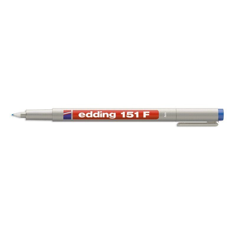 Набор маркеров для пленок смываемых Edding E-151 F/4 4 цвета (толщина линии 0,6 мм) от компании Арсенал ОПТ - фото 1