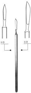 Нож для рассечения фистул остроконечный 185х20