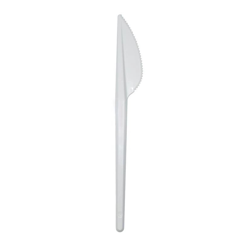 Нож одноразовый Мистерия белый 165 мм 12 штук в упаковке от компании Арсенал ОПТ - фото 1