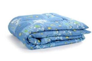 Одеяло ватин х/б 140х205 см (полутораспальное)