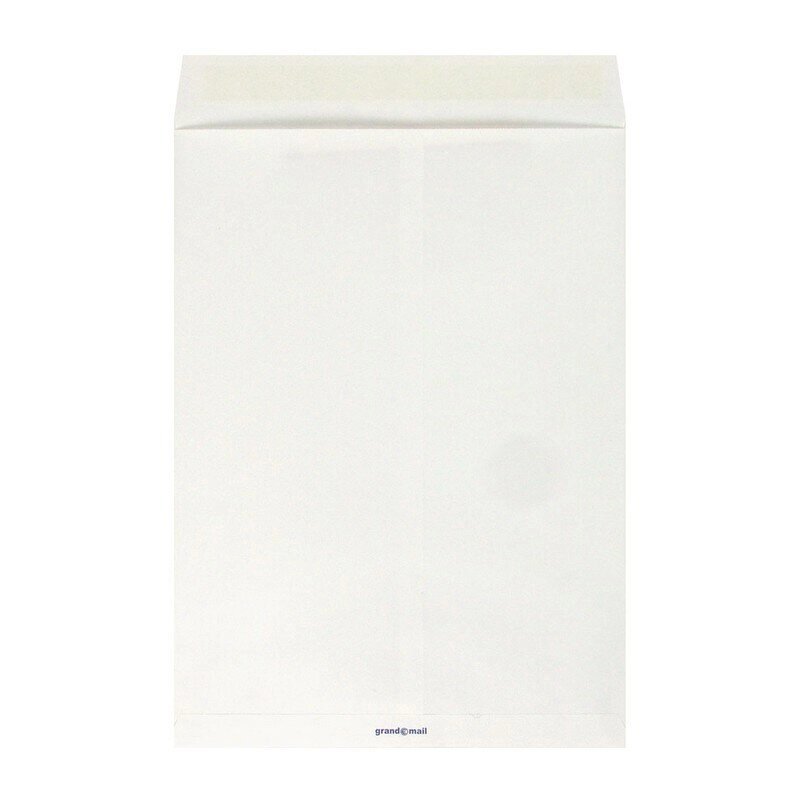 Пакет почтовый Grandpack С3 из крафт-бумаги стрип 320x440 мм (100 г/кв.м, 500 штук в упаковке) от компании Арсенал ОПТ - фото 1