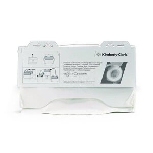 Одноразовые покрытия для унитаза Kimberly-Clark 6140 белые (12 пачек по 125 штук)