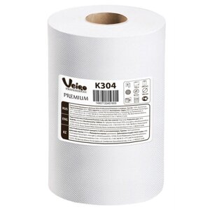 Полотенца бумажные в рулонах Veiro A1/A2 (H1) Premium K304 2-слойные (6 рулонов по 160 метров)