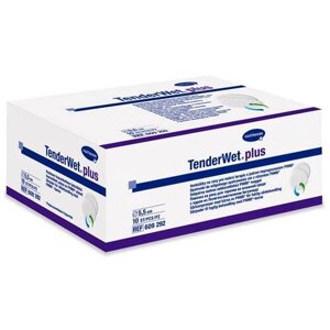 TENDERWET plus (6092940) Повязки актив. раствором Рингера c ПГМБ: 10 х 10 cм; 10 шт.