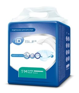 Подгузники для взрослых iD Slip M (945241550), 10 шт,
