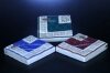 Салфетки бумажные 3-сл 33х33 ALMAX Exclusive VERONA синий 20листов/уп 12уп/кор