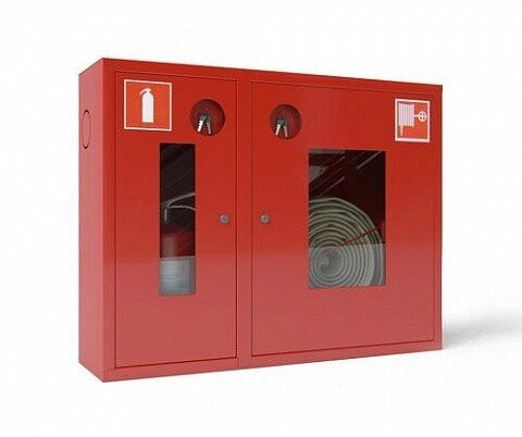 Шкаф для пожарного крана диам.51/66мм Ш-ПК02 НОКЛ (ШПК-315 НОКЛ) от компании Арсенал ОПТ - фото 1