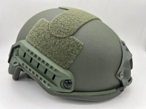Шлем тактический баллистический FAST ops-core/ цвет «олива»NIJ IIIA / класс защиты бр2/ с системой регулировки wendy