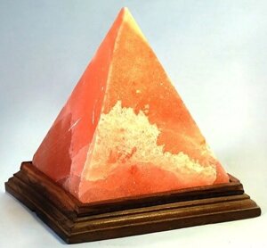 Солевая лампа-USB пирамида 0,5 кг