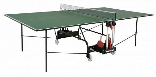 Теннисный стол Donic Indoor Roller 400 (зеленый) от компании Арсенал ОПТ - фото 1