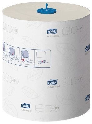 Tork Matic Advanced 120067 полотенца с внеш отбором белые в рулонах 2-сл 150м х6 от компании Арсенал ОПТ - фото 1