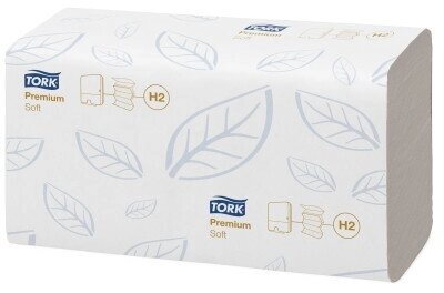 Tork Premium 100288 полотенца Интерфолд белые в пачках 2-сл 110л х21 от компании Арсенал ОПТ - фото 1