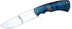 Нож `Ч-2` кованая сталь Х12МФ, кап, стабилизация древесины