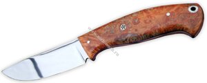 Нож `Ч-4` кованая сталь Х12МФ, кап, стабилизация древесины