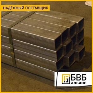 Труба нержавеющая профильная 40х40х1,2 мм AISI 201 зеркальная