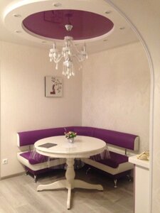 Кухонный уголок Альфа фиолетовый