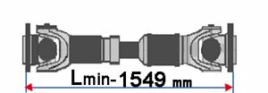 Вал карданный МАЗ 53361-2201010-01