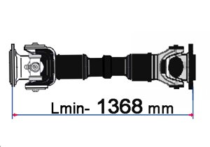 Вал карданный ЗИЛ 120-2201011-06