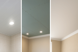 Как выбрать потолочные панели: ПВХ, гипсокартон или натяжные конструкции