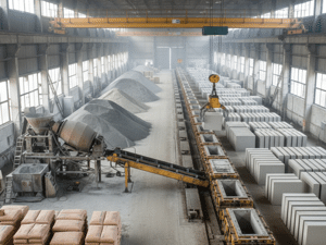 Производство блоков ФБС - от сырья к надежному фундаменту