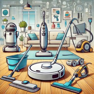 Приспособления для уборки: Обзор современных инструментов и технологий