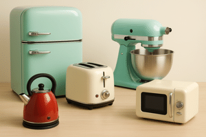 Бытовая техника в стиле ретро: когда дизайн становится частью уюта