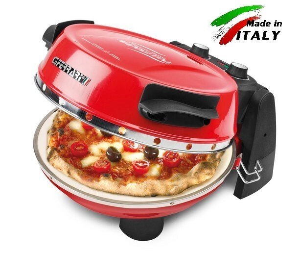 Мини печь для пиццы G3FERRARI Snack Napoletana G10032 бытовая домашняя электрическая для дома и бизнеса от компании Официальный сайт дистрибьютора BERKEL RUSSIA - фото 1
