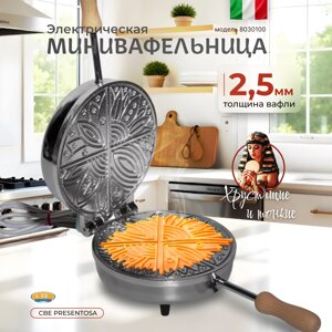 Электрическая вафельница CBE 8030100 электровафельница для тонких бельгийских вафельных трубочек, венских вафель