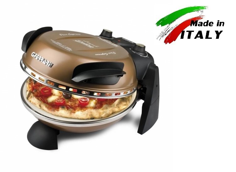 Пицца-мейкер G3FERRARI Delizia G10006 медная, электрическая мини печь для выпечки пиццы от компании Официальный сайт дистрибьютора BERKEL RUSSIA - фото 1