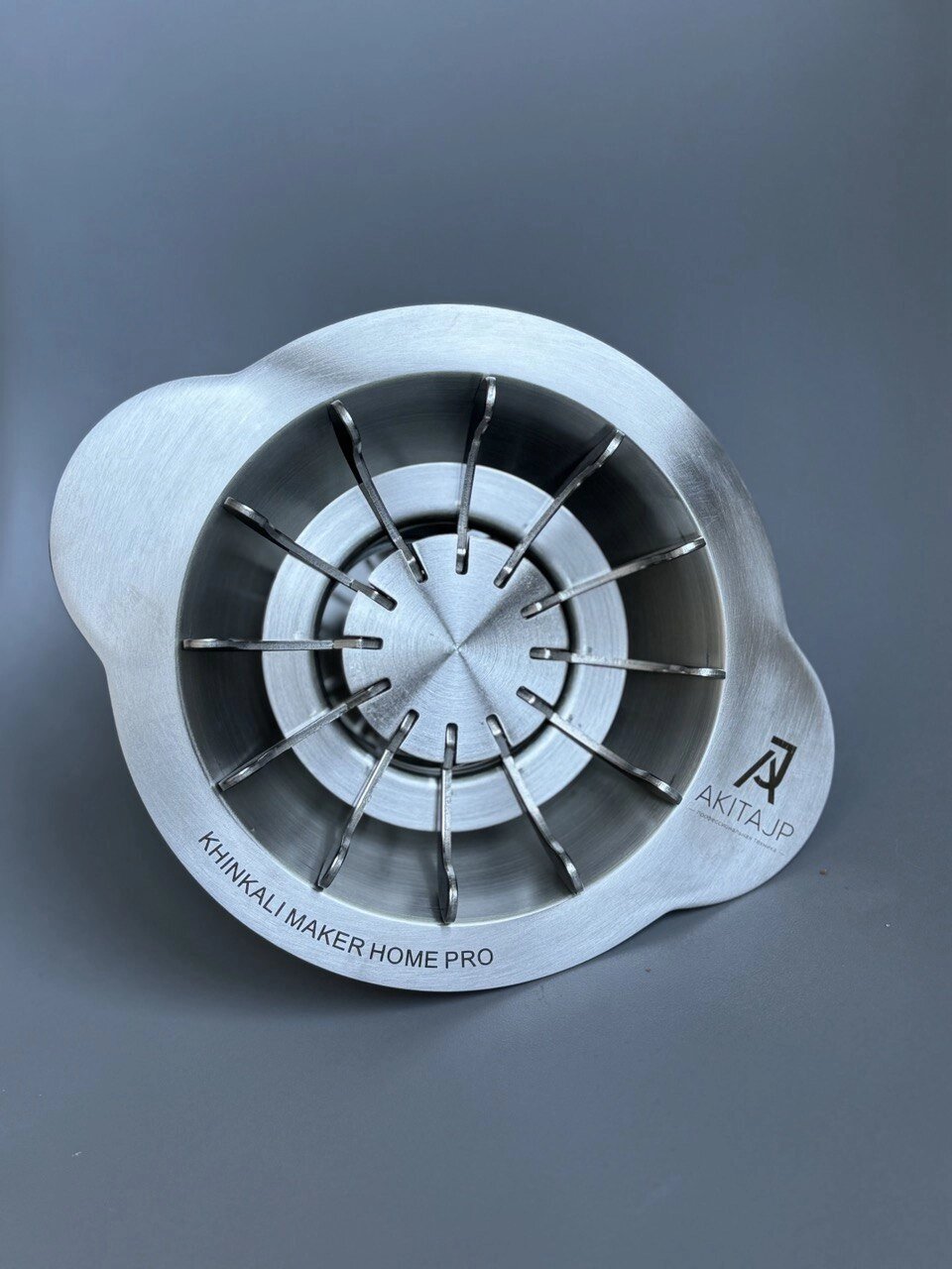 Ручной хинкальный аппарат для приготовления хинкали AKITAJP Classic "Khinkali" Maker Machine Home Pro пельменница от компании Официальный сайт дистрибьютора BERKEL RUSSIA - фото 1