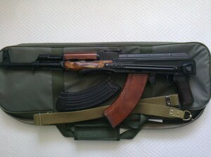 Охолощенный автомат Калашникова АКМС-СХ (Молот-Оружие)