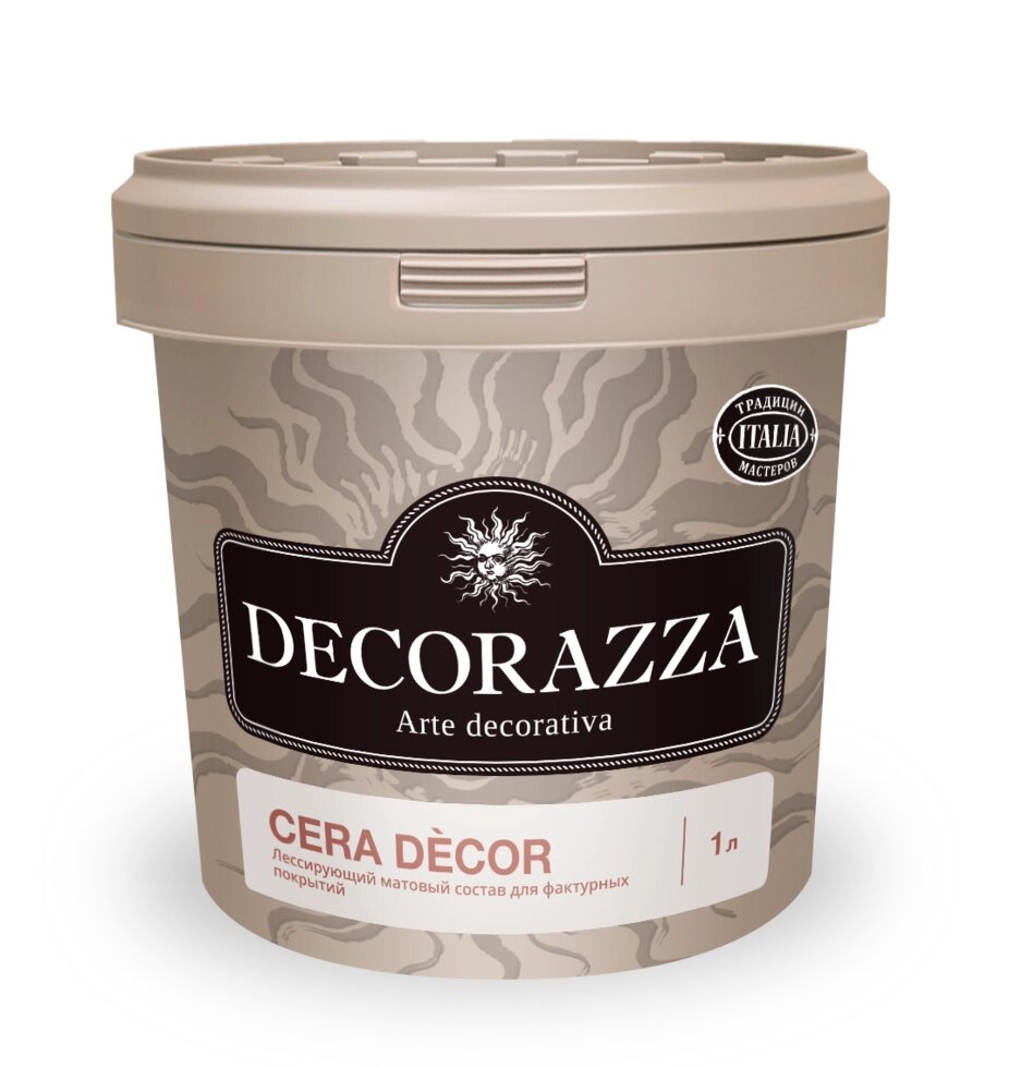 Cera Decor, 1 л / 0,9 кг от компании Магазин красок и декоративных покрытий "О!Краска" - фото 1