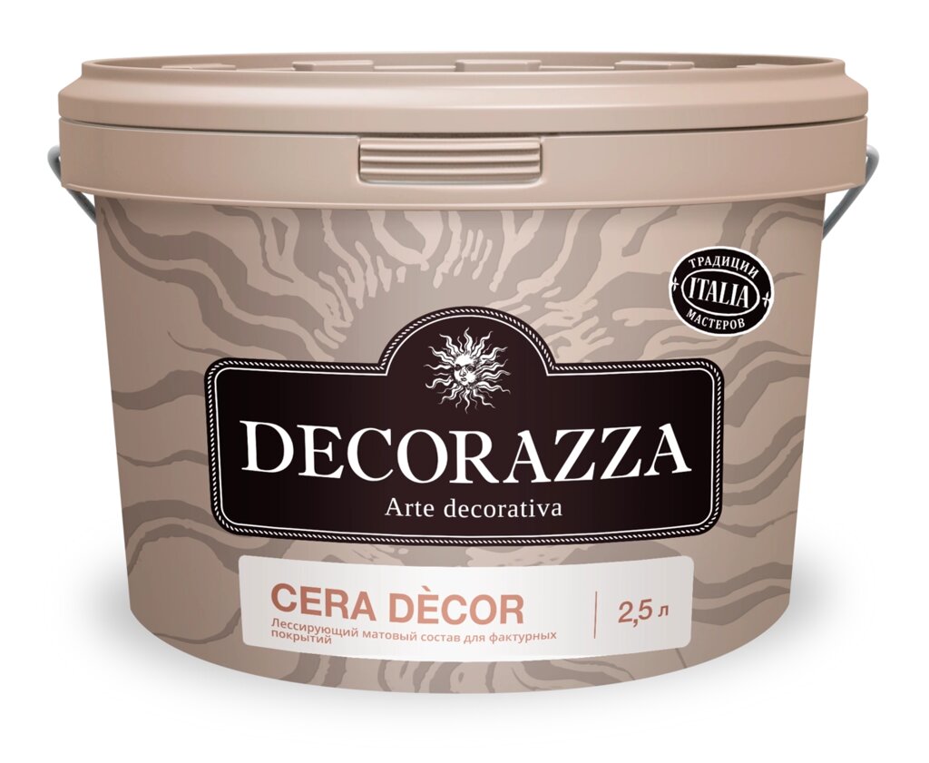 Cera Decor, 2.5 л / 2.3 кг ##от компании## Магазин красок и декоративных покрытий "О!Краска" - ##фото## 1