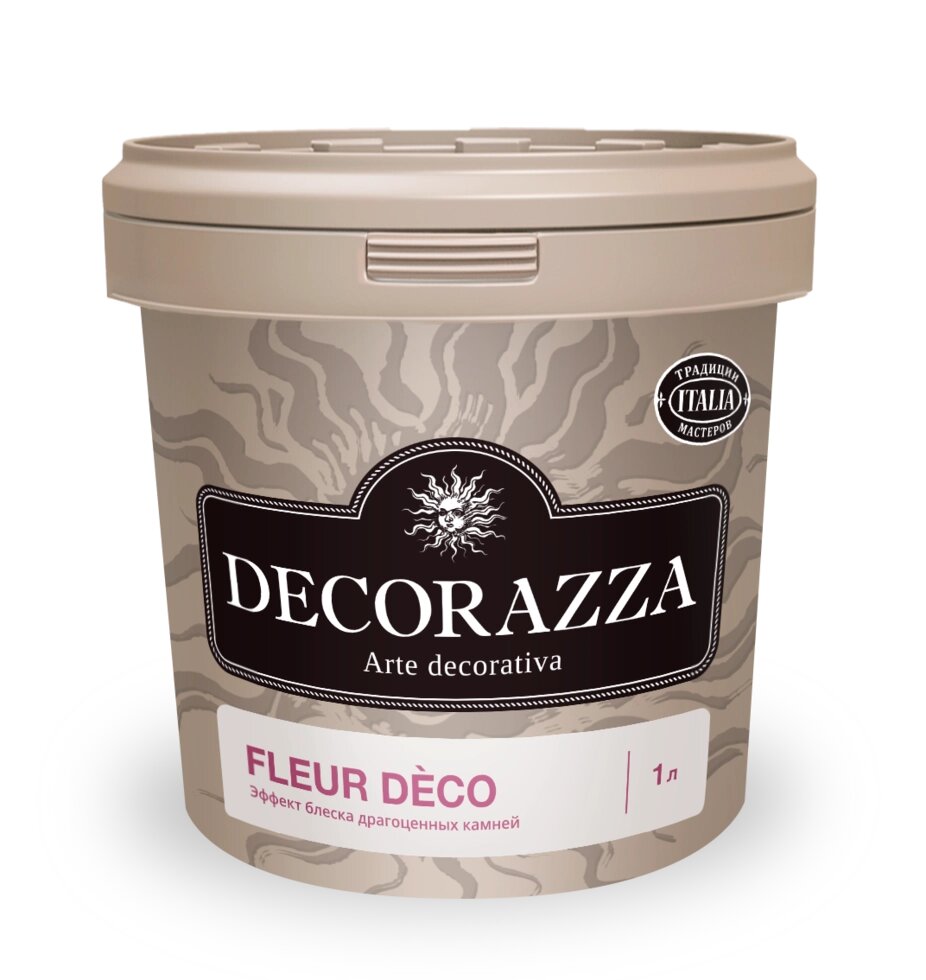 Fleur Deco  Base incolore FD00 (база бесцветная), 1 л от компании Магазин красок и декоративных покрытий "О!Краска" - фото 1