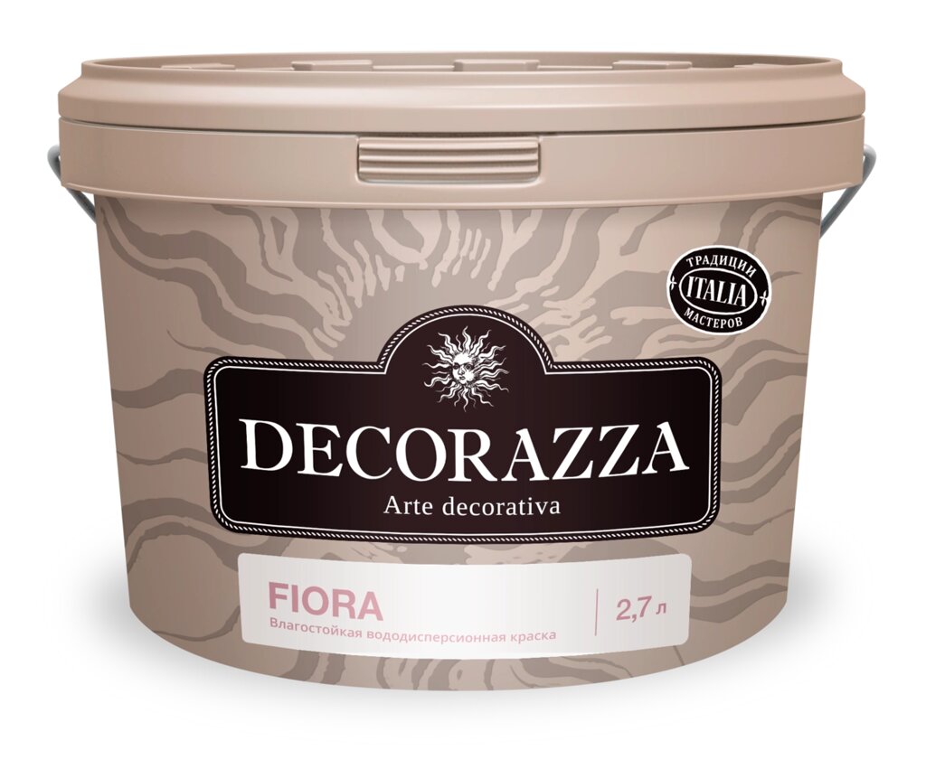 Краска для интерьеров Fiora,  3,8 кг / 2,7 л от компании Магазин красок и декоративных покрытий "О!Краска" - фото 1