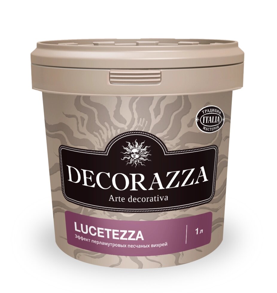 Lucetezza argento LC 001, 1 л от компании Магазин красок и декоративных покрытий "О!Краска" - фото 1