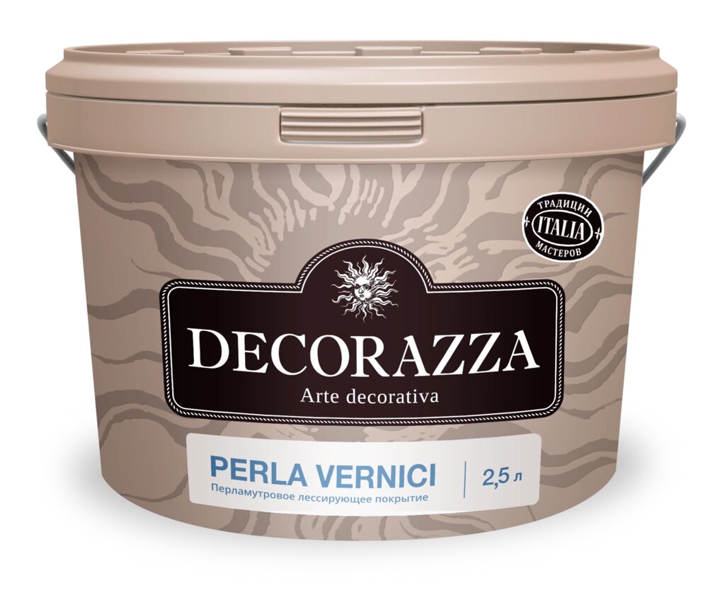Perla Vernici PL001 Argento, 2.5 л от компании Магазин красок и декоративных покрытий "О!Краска" - фото 1