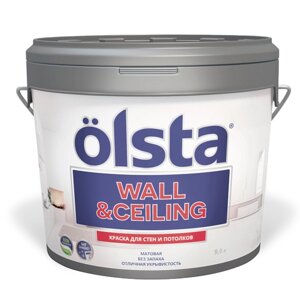 Wall&ceiling Краска для стен и потолков БАЗА A 0,9 л