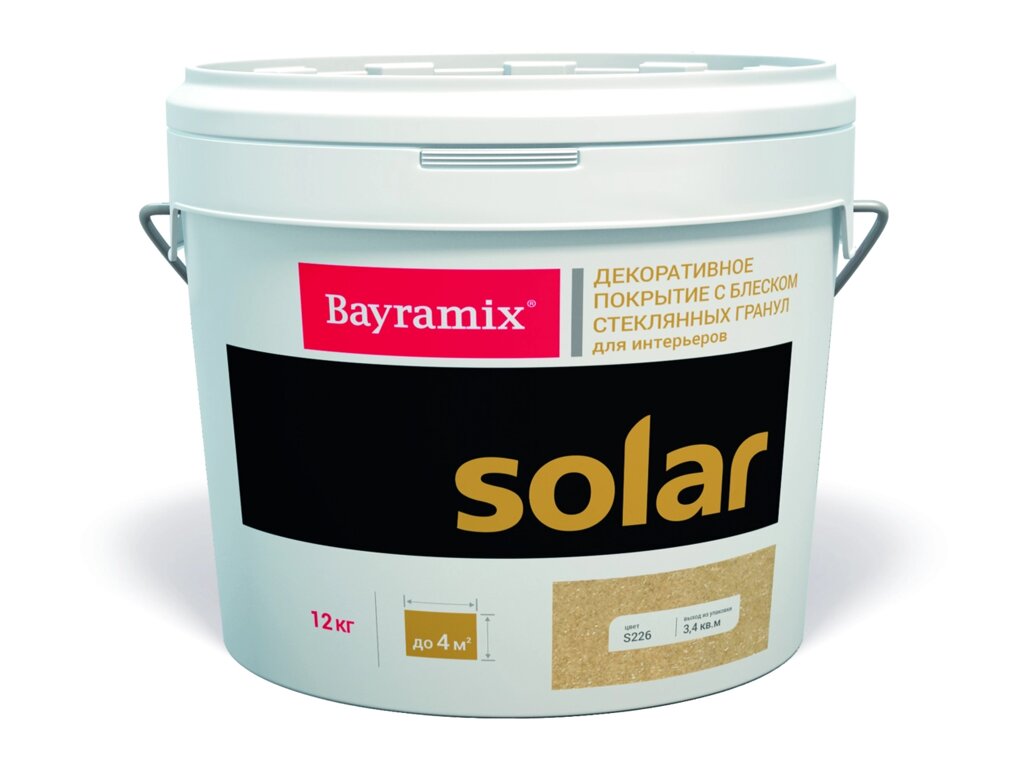 Solar, 12 кг от компании Магазин красок и декоративных покрытий "О!Краска" - фото 1