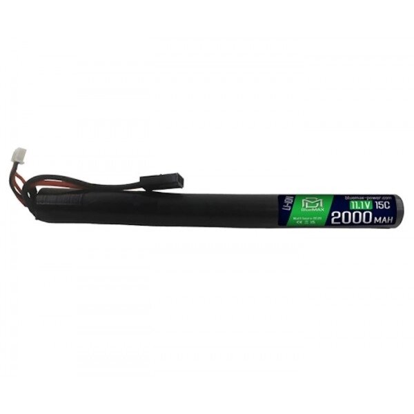 Аккумулятор BlueMAX Li-Ion 11.1V 2000mah 15C Stick, 203x20 мм от компании Интернет-магазин Pnevmat24 - фото 1