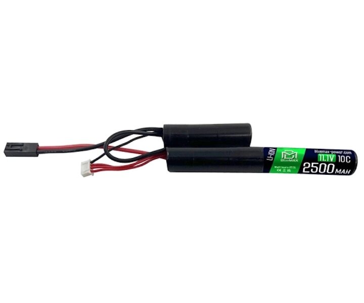 Аккумулятор BlueMAX Li-Ion 11.1V 2500mah 10C (25A) Nunchuck от компании Интернет-магазин Pnevmat24 - фото 1