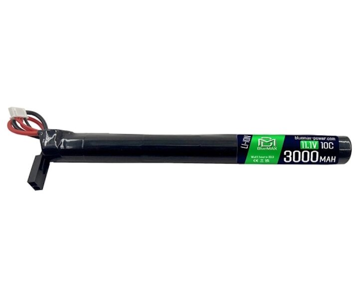 Аккумулятор BlueMAX Li-Ion 11.1V 3000mah 10C (30A) Stick, 207x20 мм от компании Интернет-магазин Pnevmat24 - фото 1