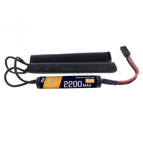 Аккумулятор BlueMAX NiMH 9.6V 2200mah Crane Stock (триплет) от компании Интернет-магазин Pnevmat24 - фото 1