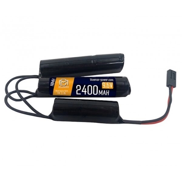 Аккумулятор BlueMAX NiMH 9.6V 2400mah Crane Stock Triple от компании Интернет-магазин Pnevmat24 - фото 1